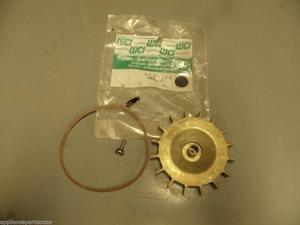 Frigidaire Washer Combo 6599369 Pump Impeller Kit NEW IN BOX Frigidaire Washer Combo 6599369 Pump Impeller Kit NEW IN BOX